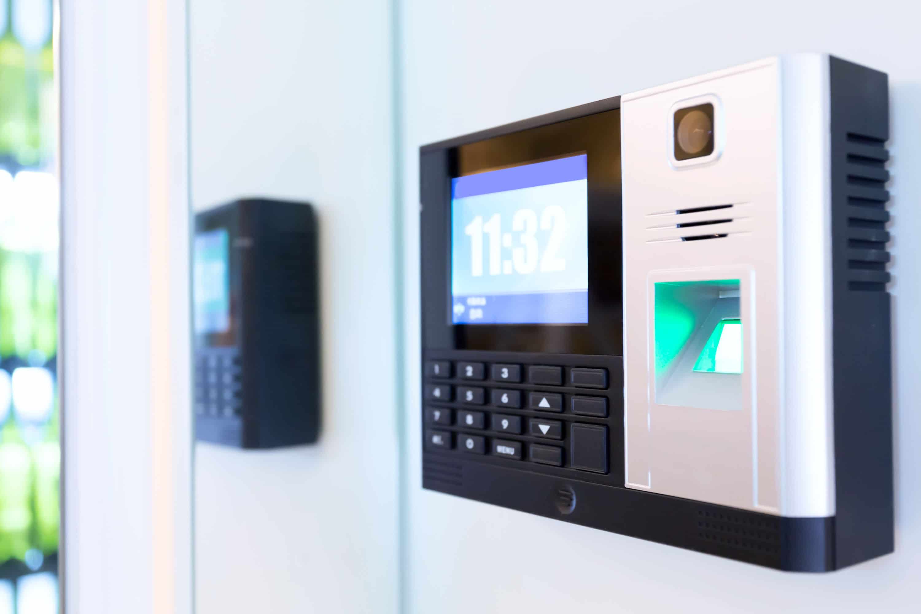 Retailketen met alarm en intercom
