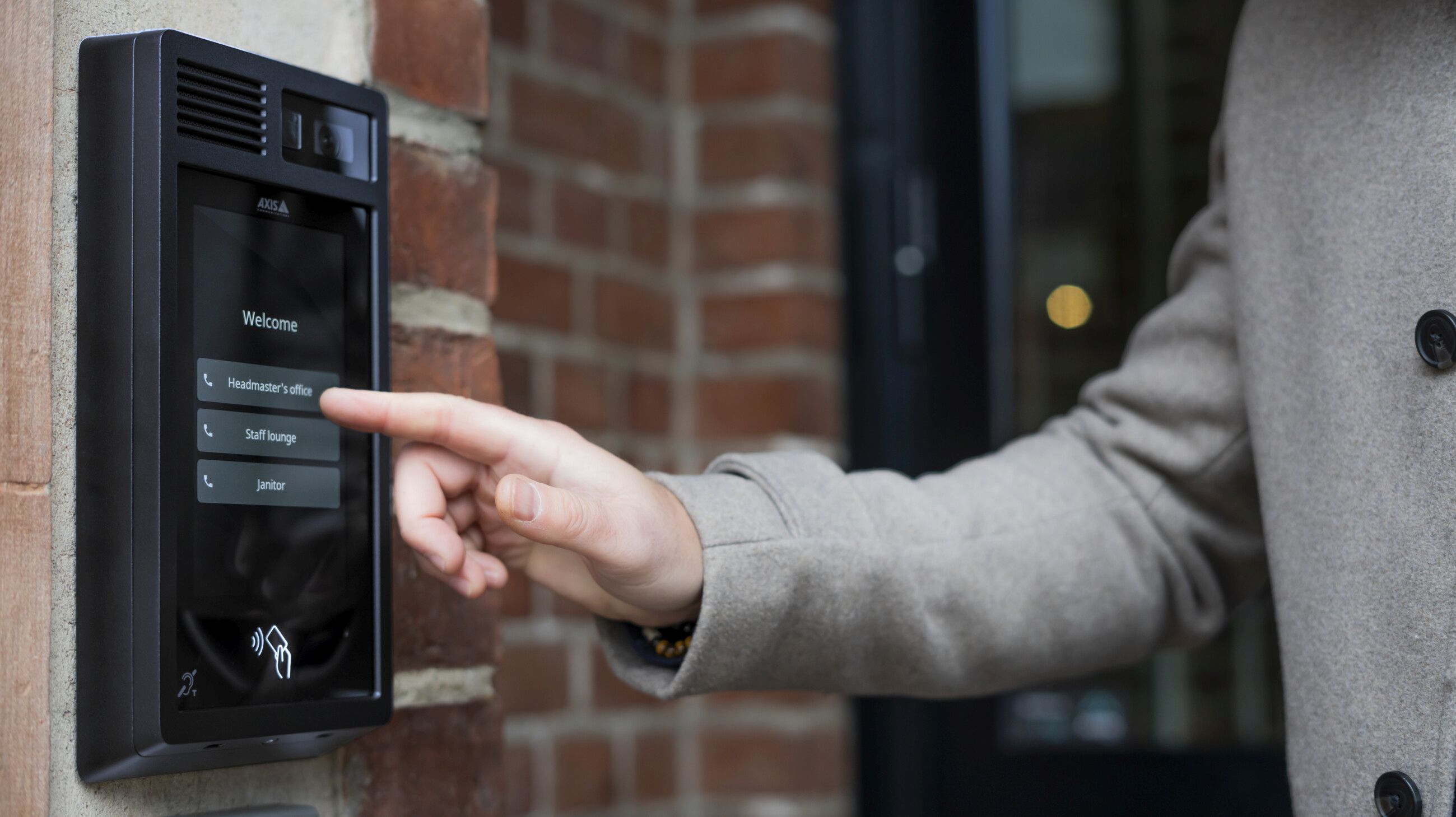 Intercom bij entree
