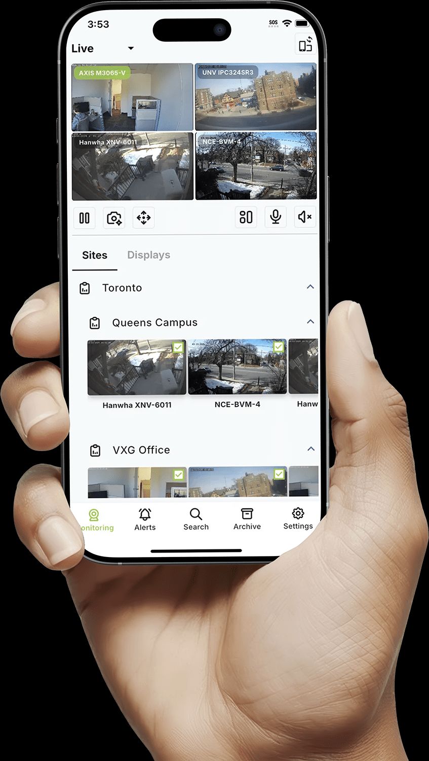 App bediening