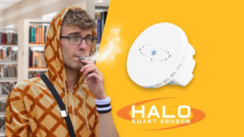 Schoolomgeving met HALO sensor